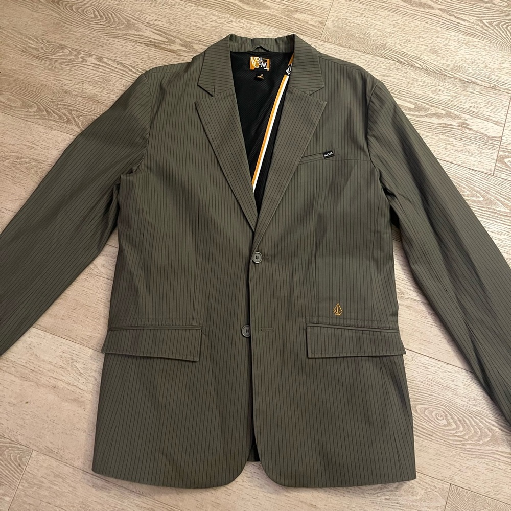 Volcom Offcenter Stripe Coat